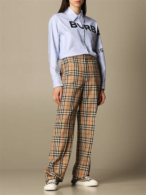 Women's Designer Burberry Trousers 